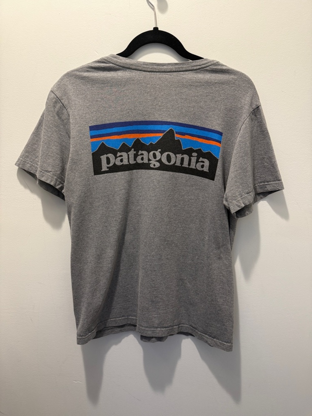 Patagonia grey t shirt in size small